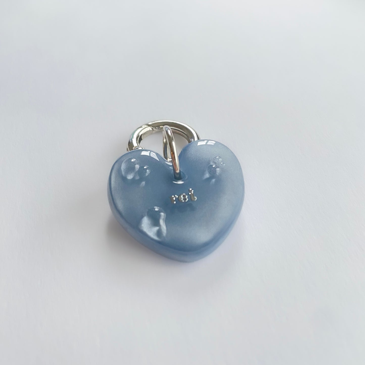 “Summer Exclusive” Heart Tag - Sea Drop