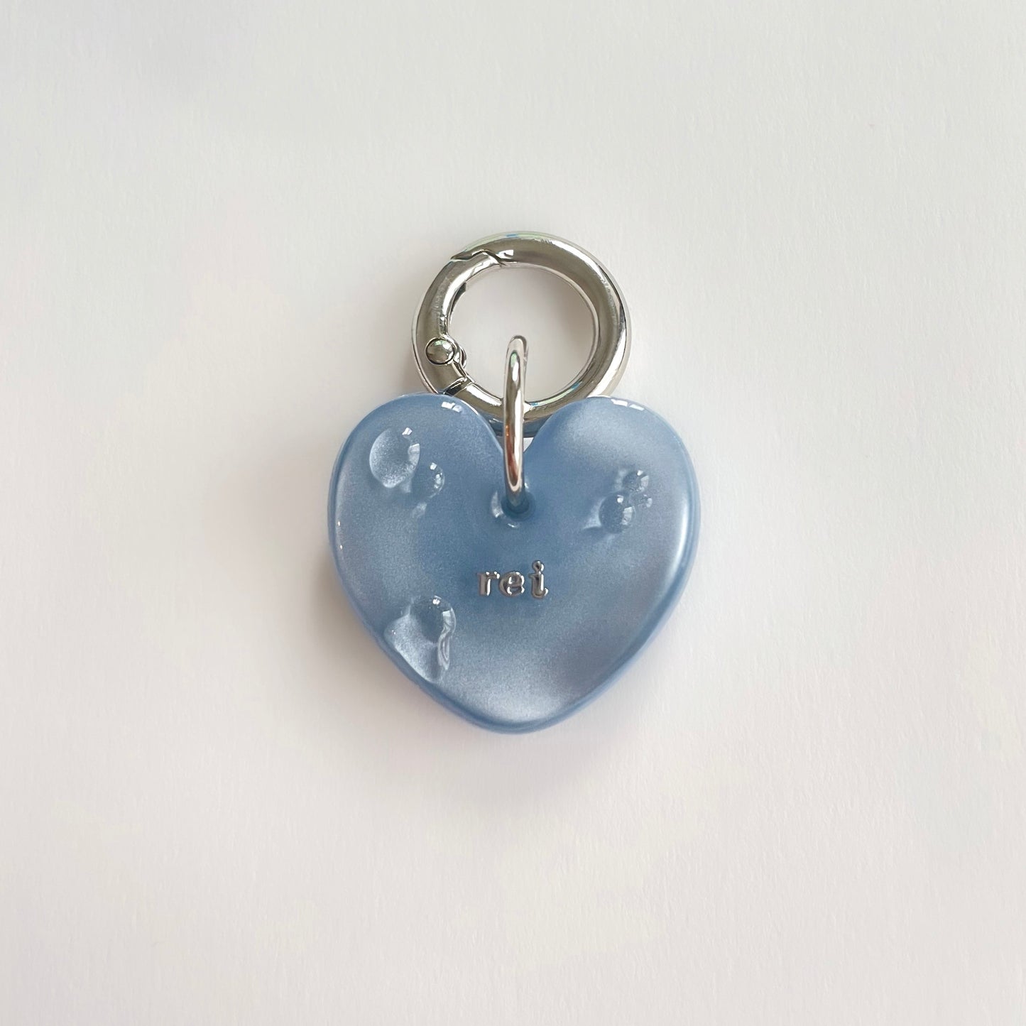 “Summer Exclusive” Heart Tag - Sea Drop