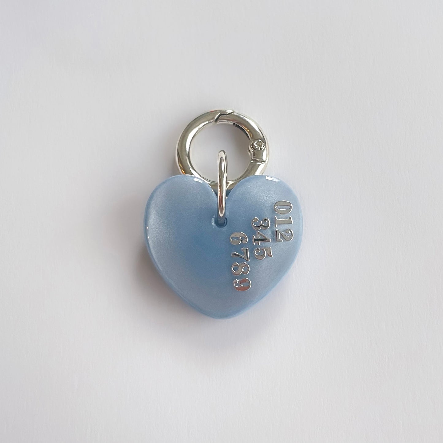“Summer Exclusive” Heart Tag - Sea Drop